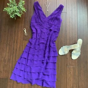 Ruffled cocktail dress 🌸